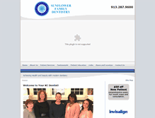 Tablet Screenshot of kcdentist.net